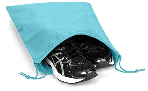 , Multi-use Shoe Bag - Great For Travel, Storing Shoes, Or Use For Storage Bag . (Sky Blue)