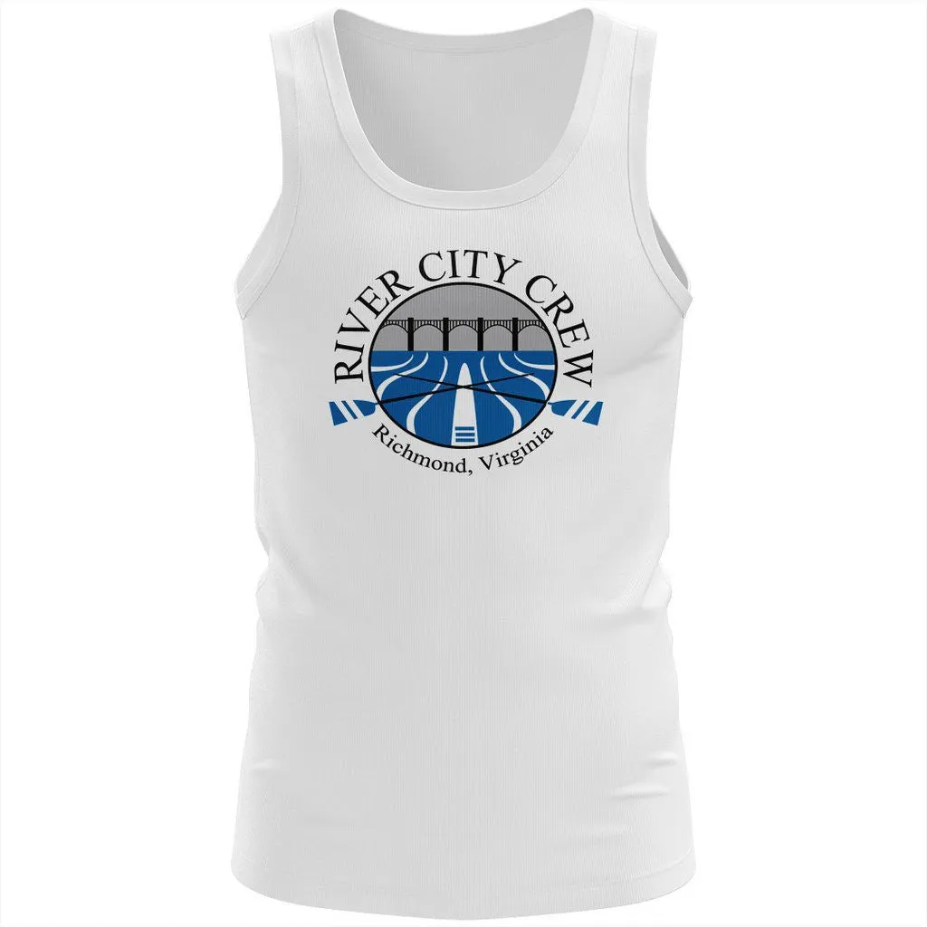 100% Cotton River City Crew Tank Top