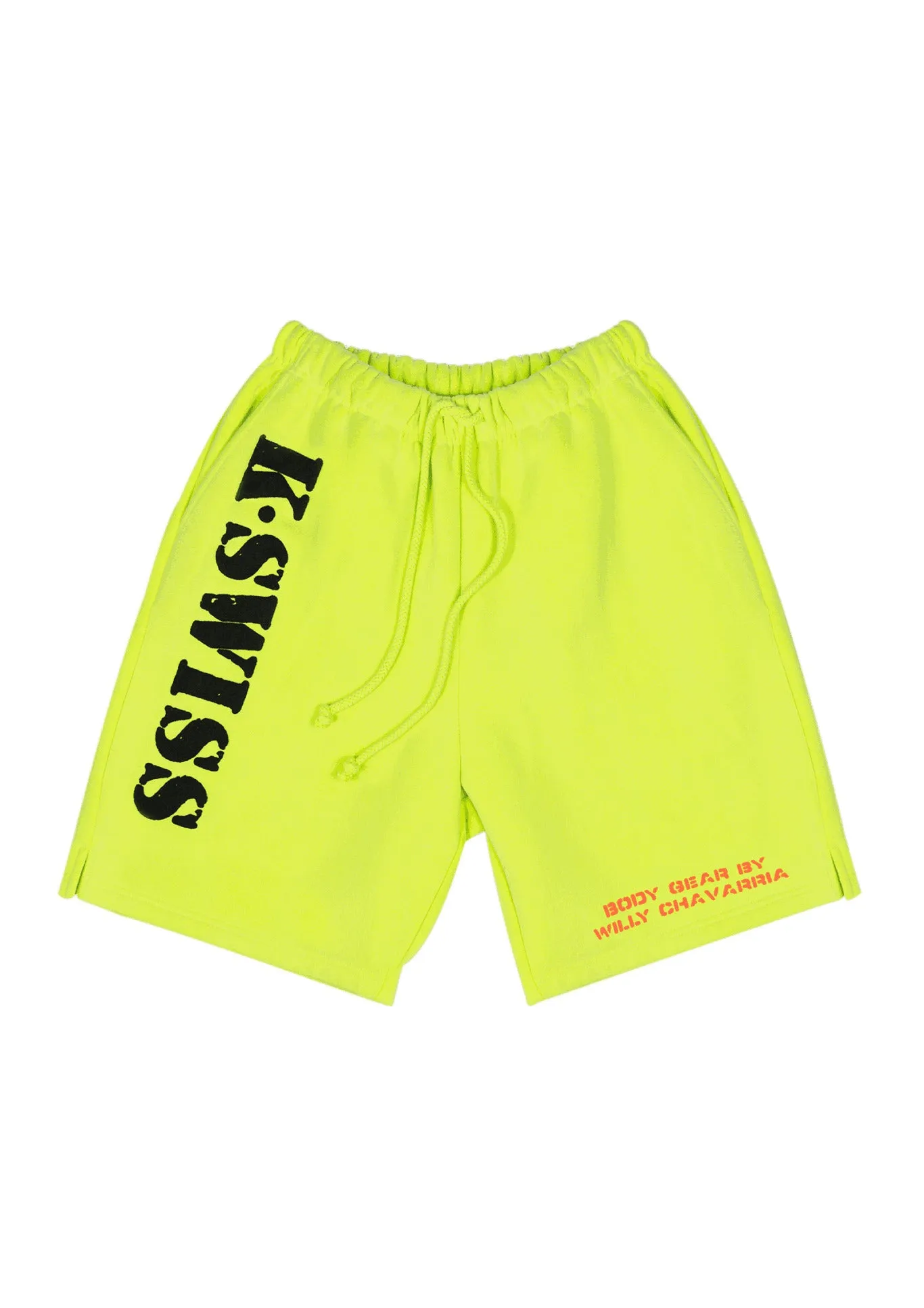 104357-710 | WILLY GYM SHORTS | NEON YELLOW