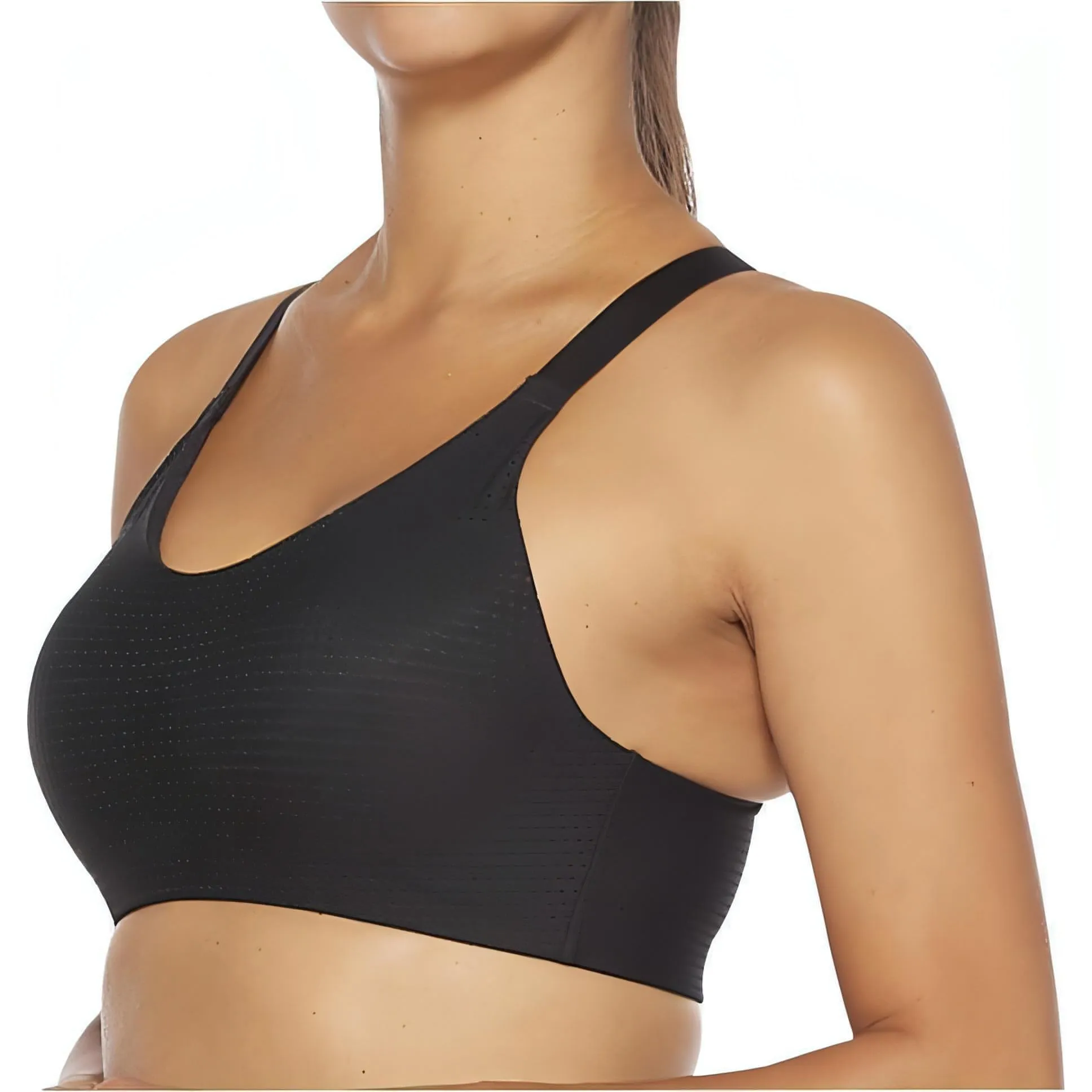 2XU Aero Medium Impact Womens Sports Bra - Black