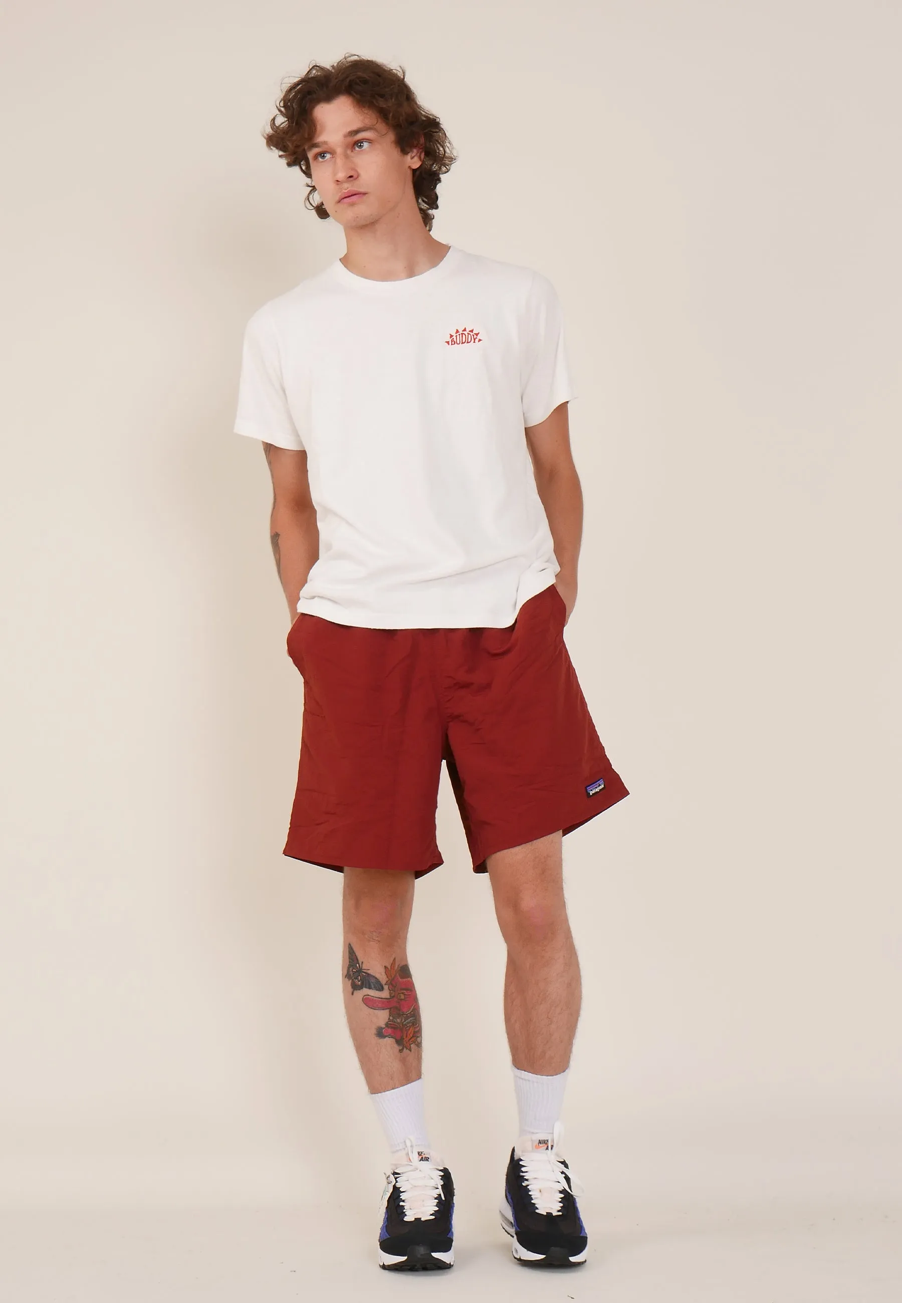 7inch Baggies Long Shorts - fox red