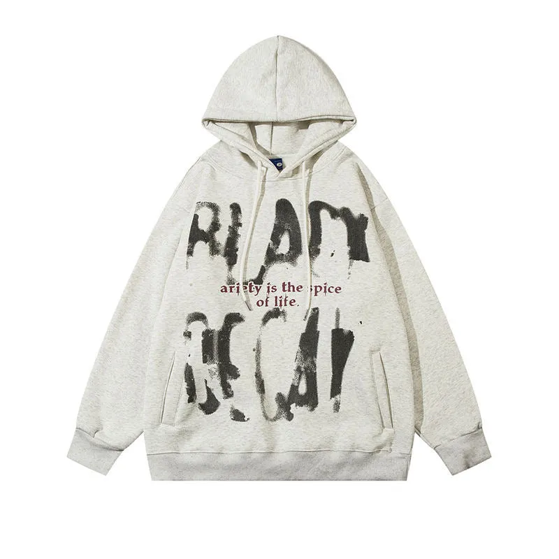 AG American Retro Graffiti Style Hooded Style