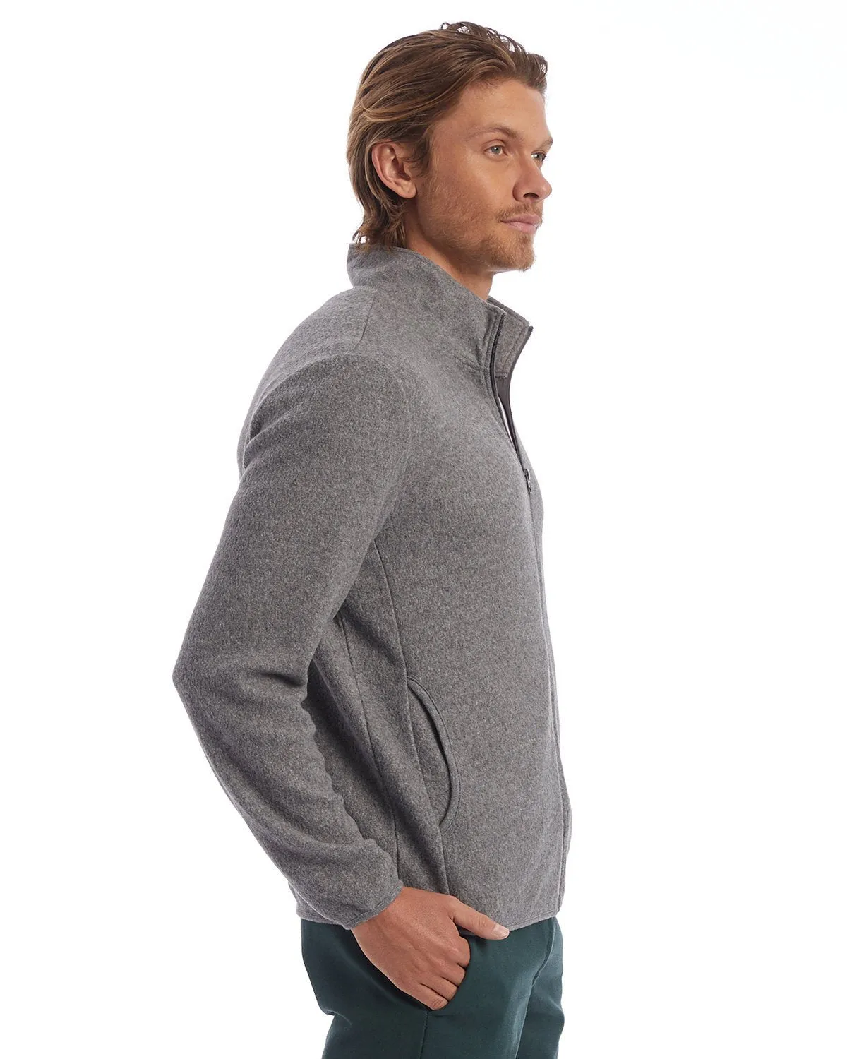 Alternative 43262RT Adult Full Zip Fleece Jacket