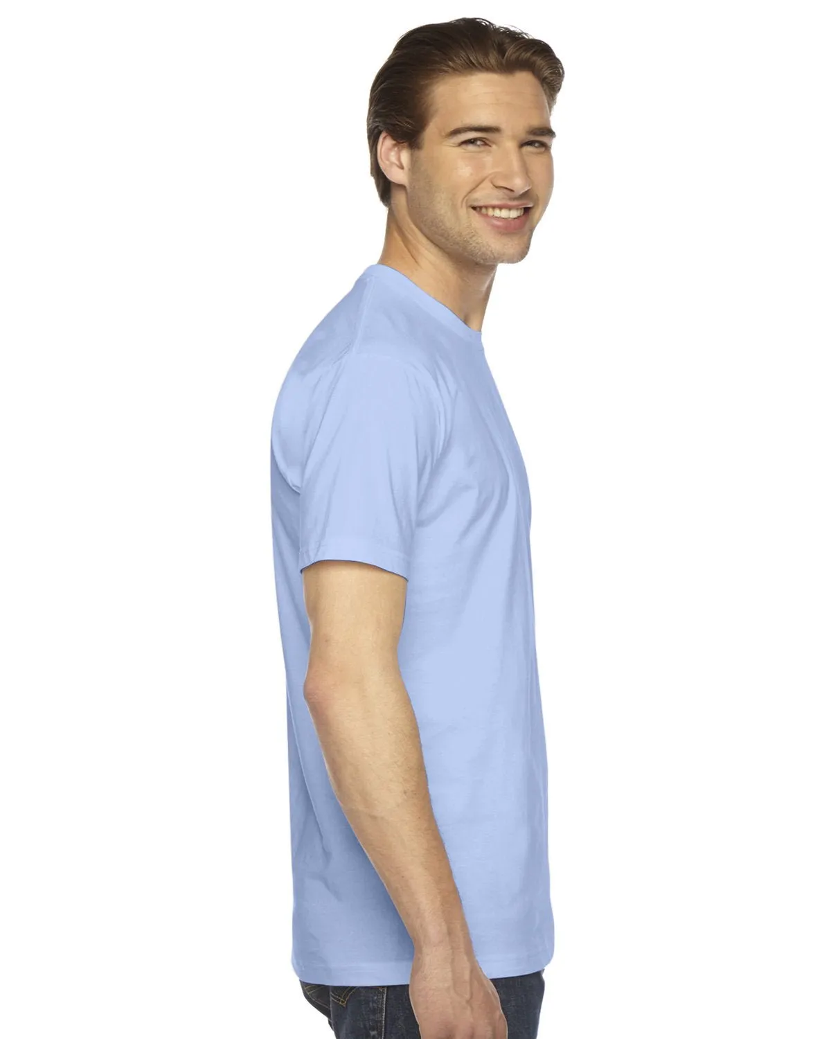 American Apparel 2001 Unisex Fine Jersey USAMade T-Shirt