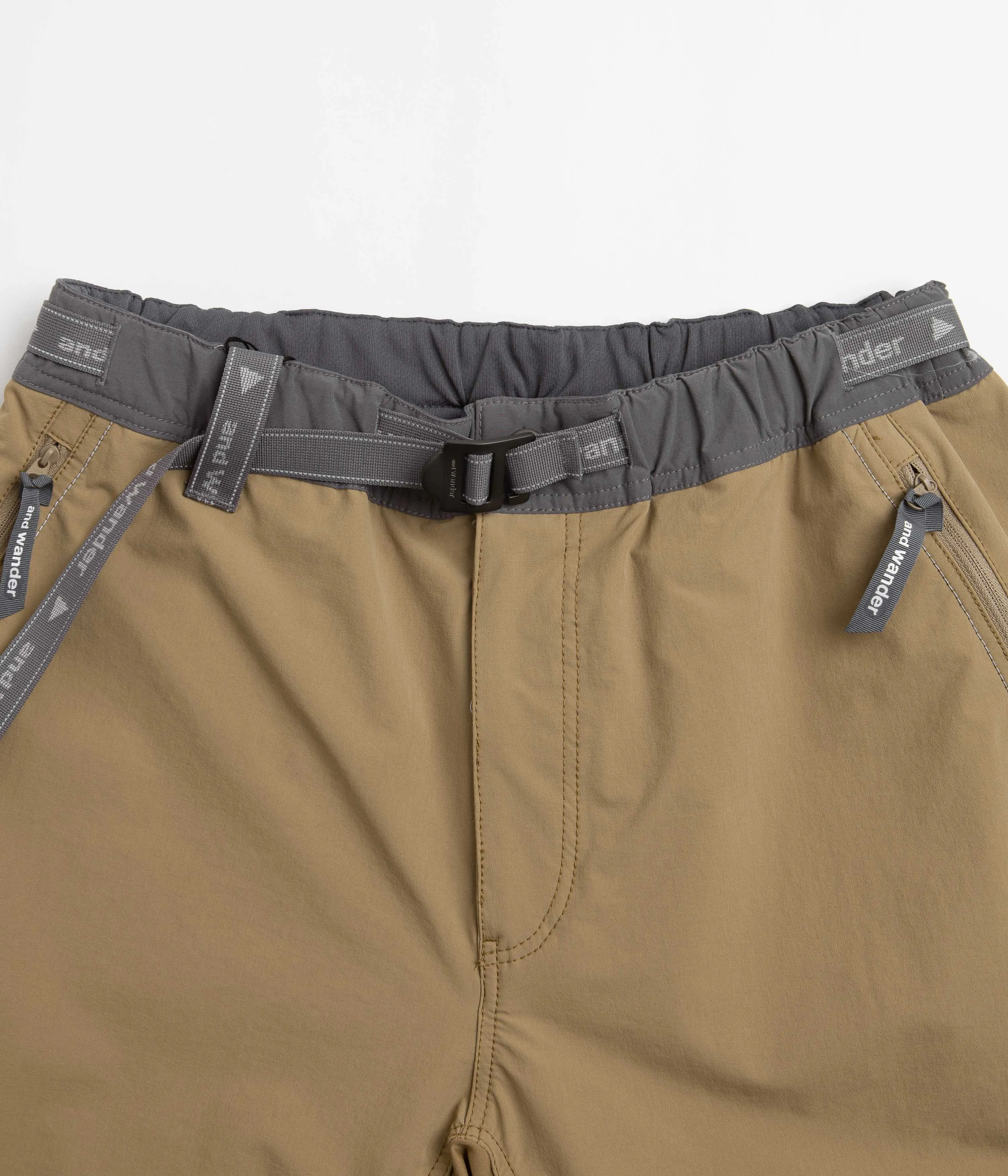 and wander Trek Shorts - Beige