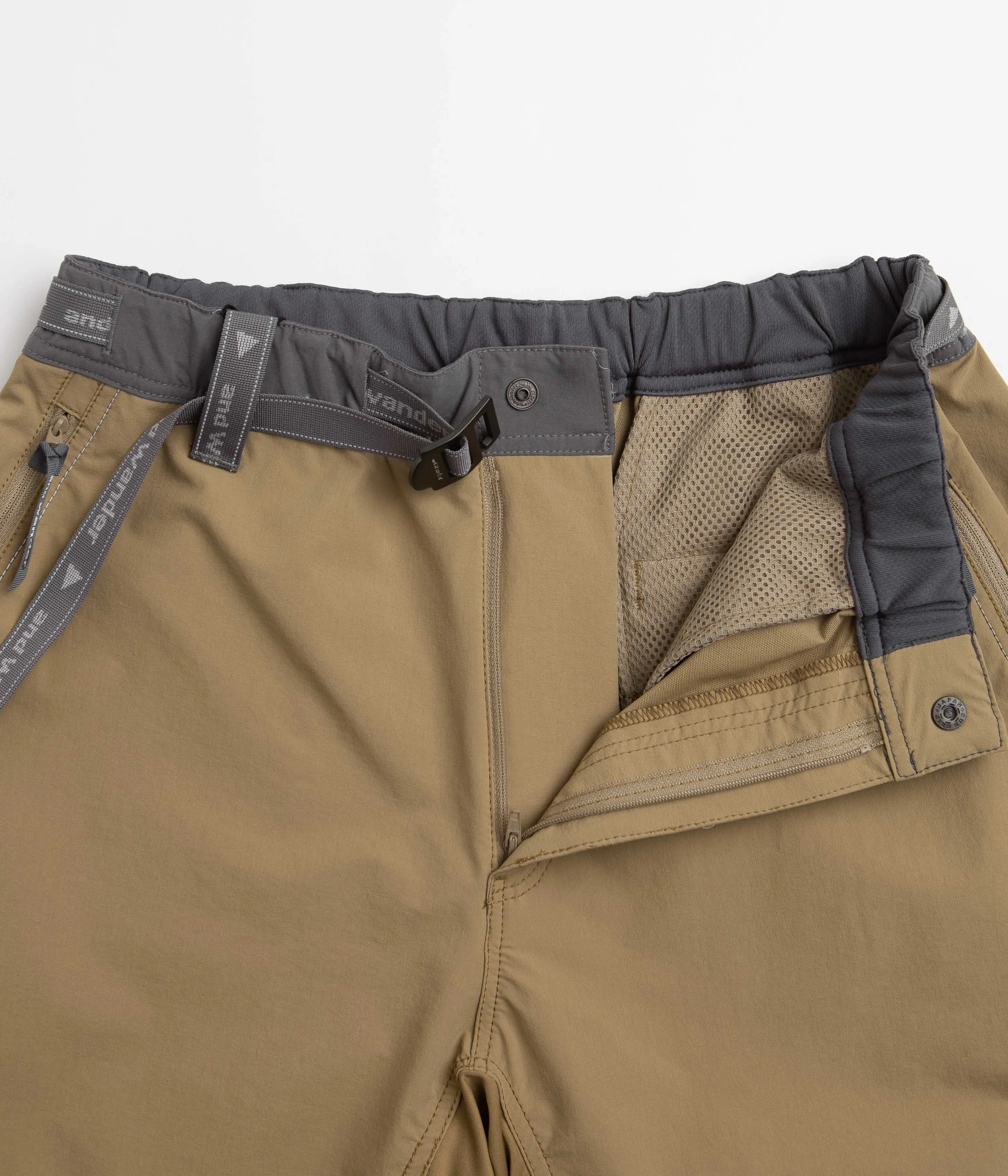 and wander Trek Shorts - Beige