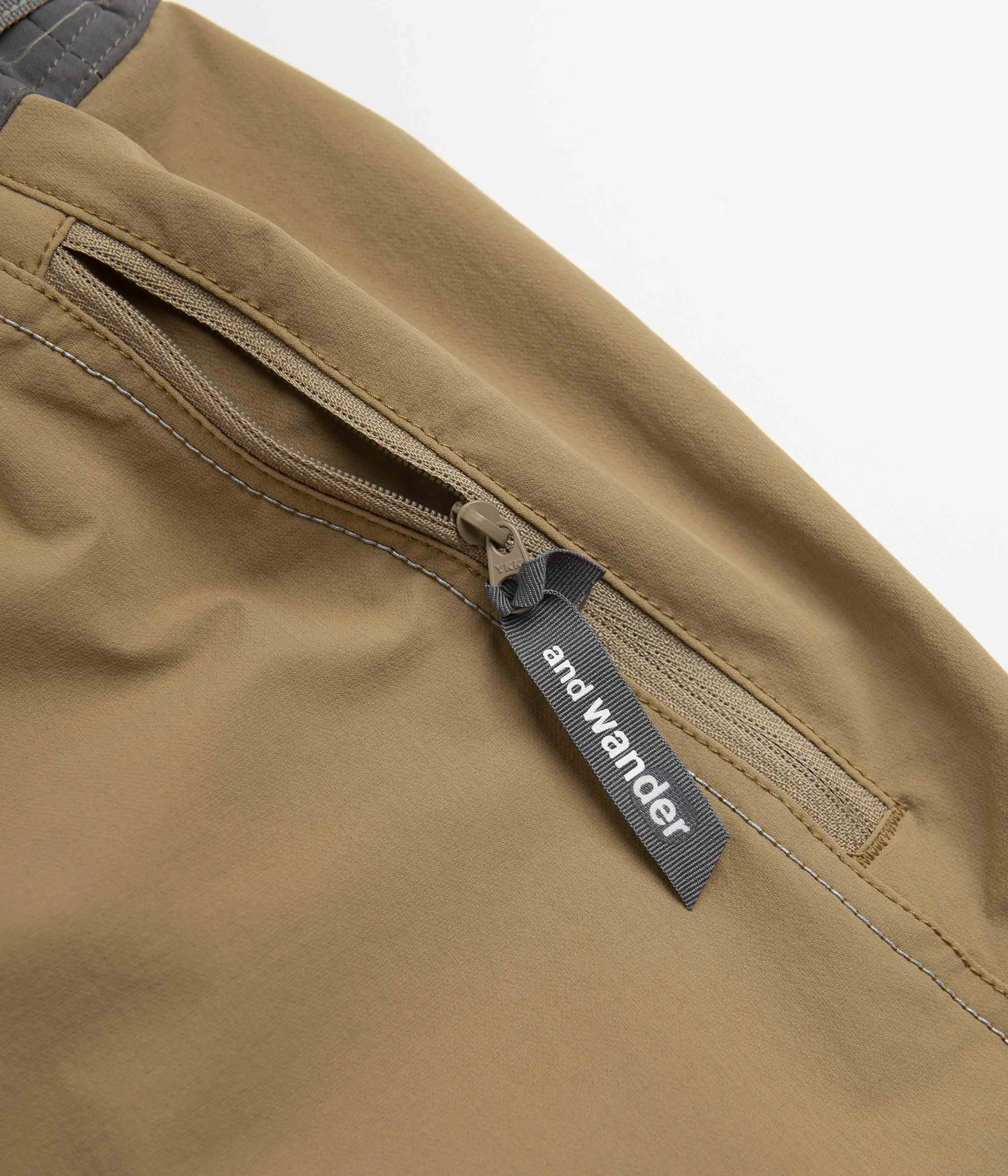 and wander Trek Shorts - Beige