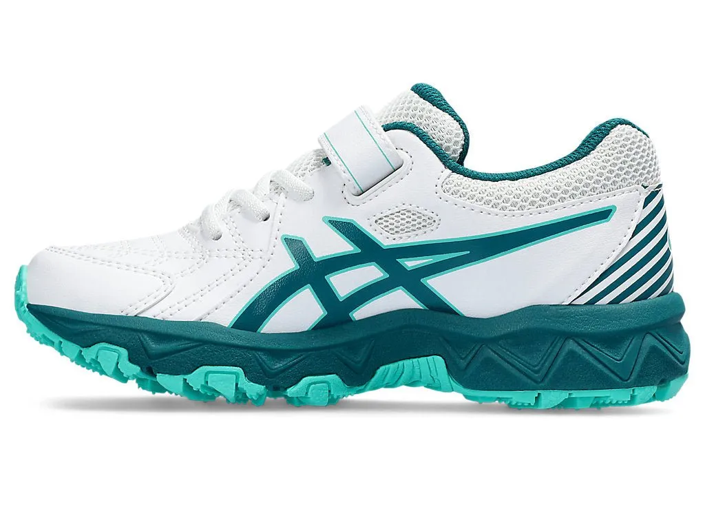 ASICS JUNIOR GEL TRIGGER WHITE/TEAL