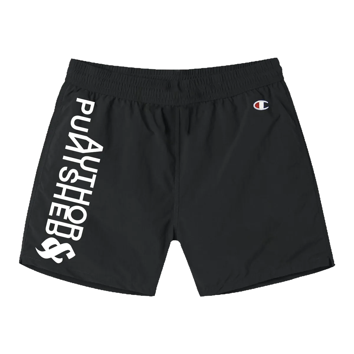 Author & Punisher "Classic Logo" Black Gym Shorts