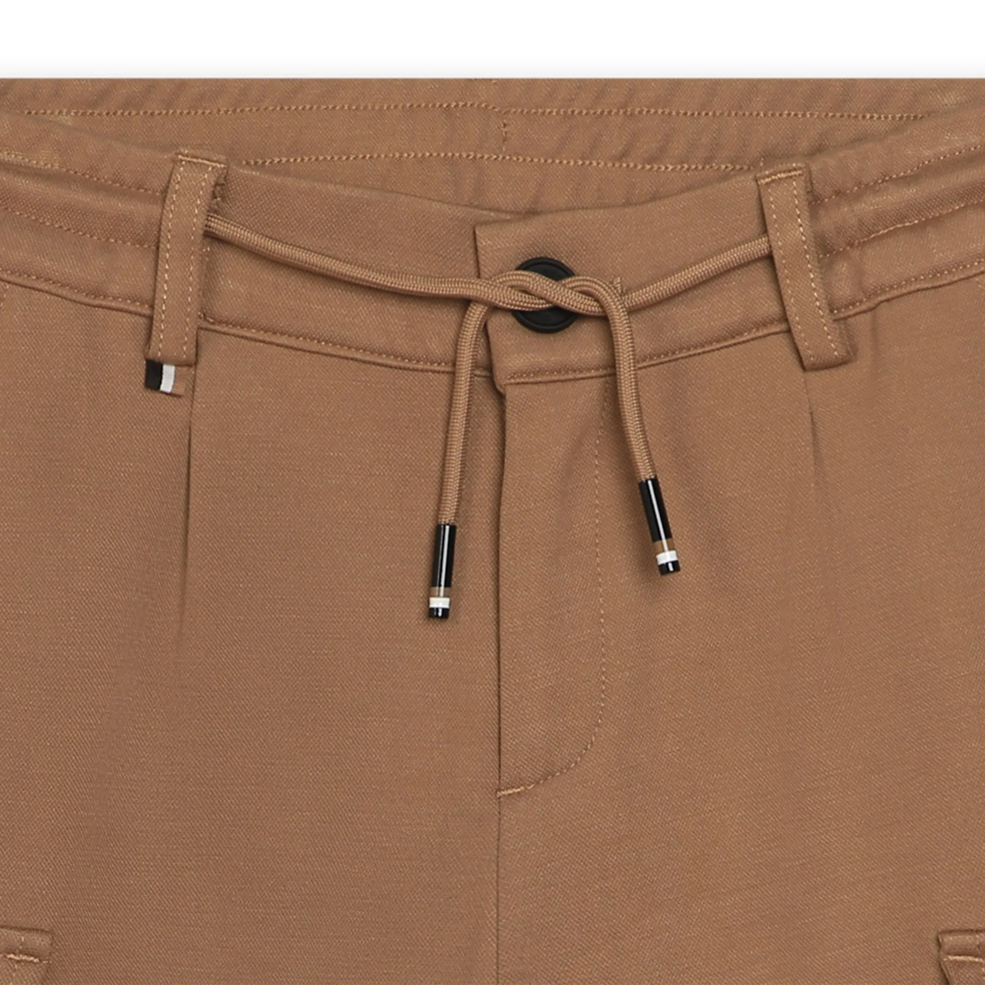 Beige Cargo Shorts