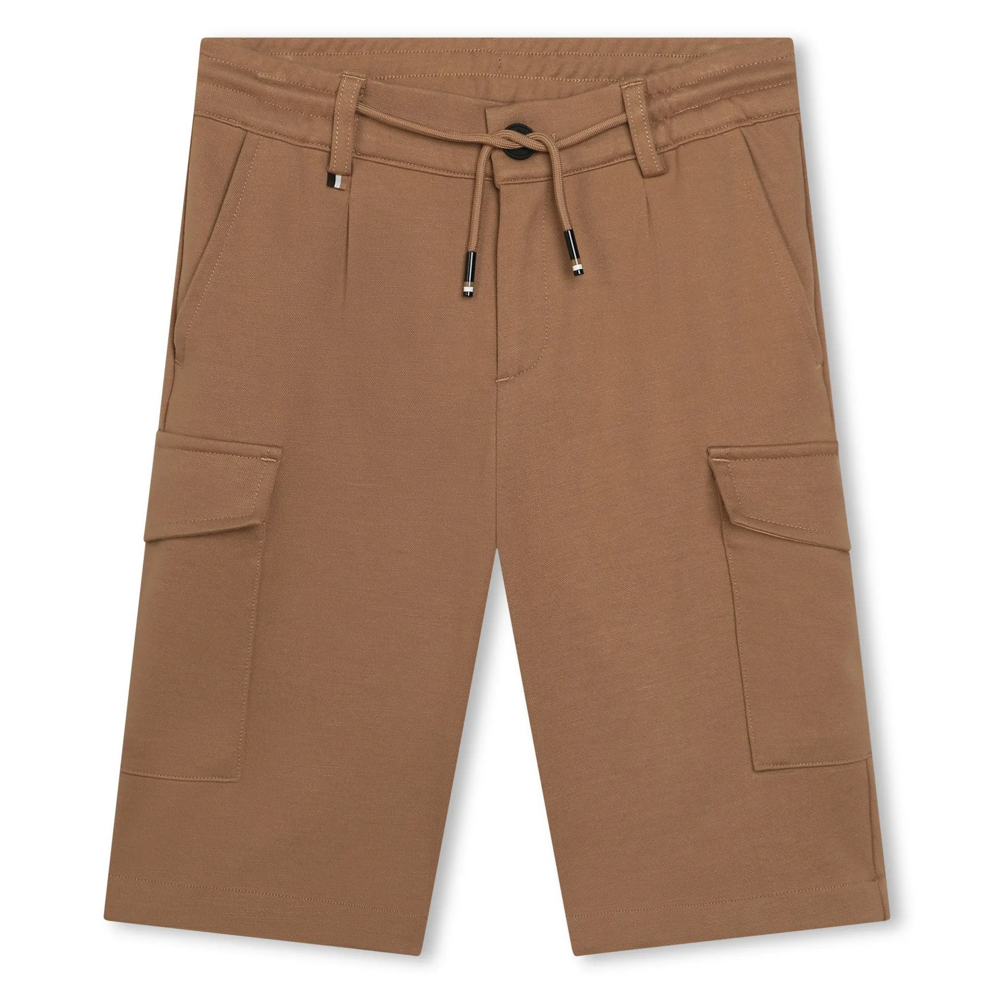 Beige Cargo Shorts