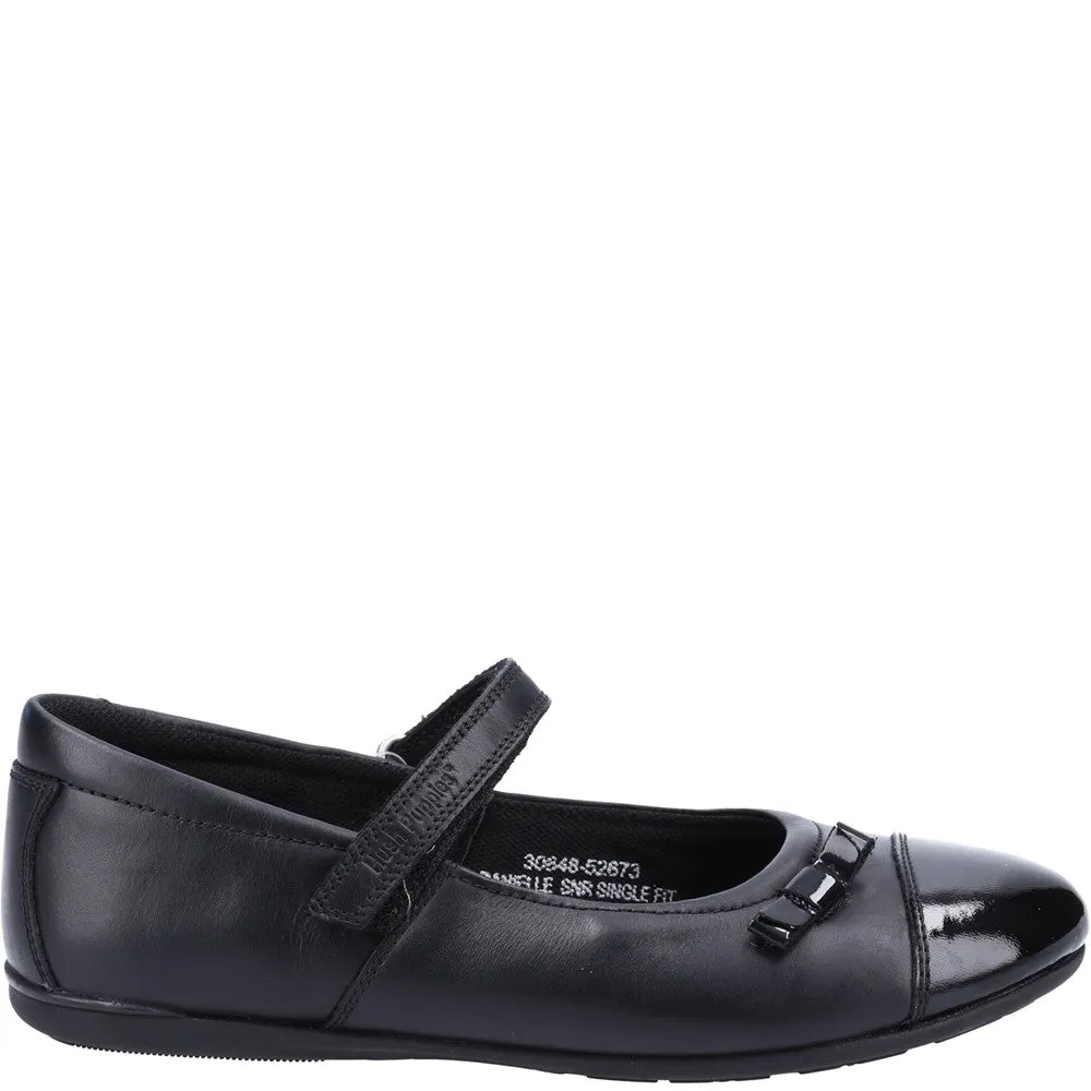 Black Danielle Senior School Shoes