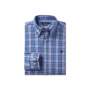 Bluefish Performance Plaid Dress Shirt