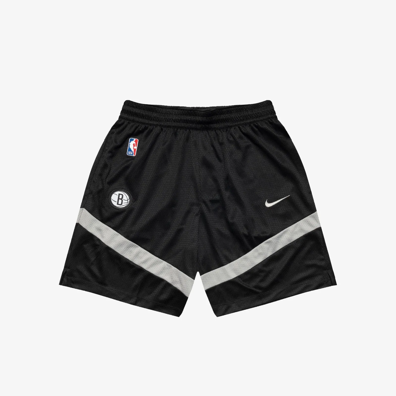 Brooklyn Nets Icon 8" Practice Shorts - Black