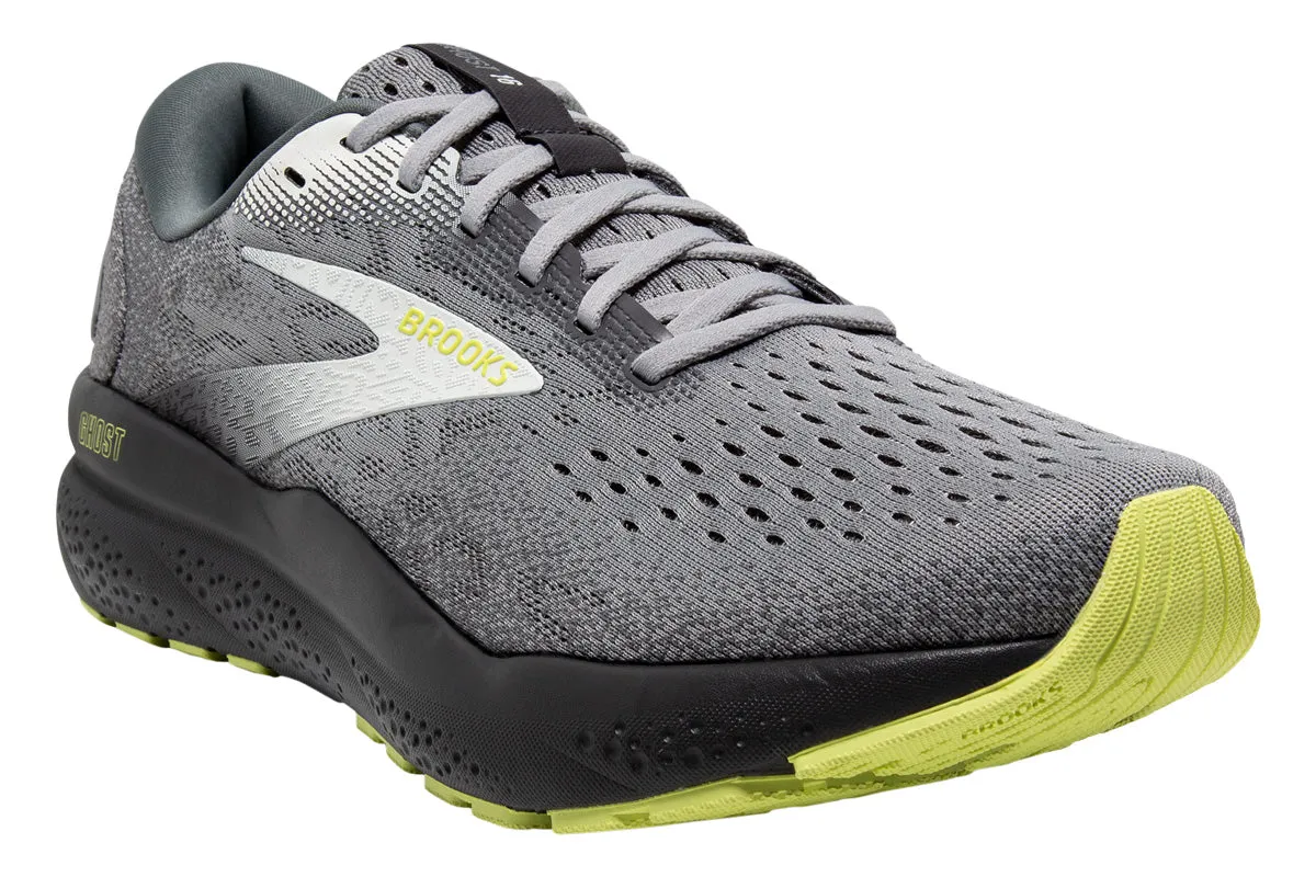 Brooks Ghost 16 B Primer/Grey/Lime Mens