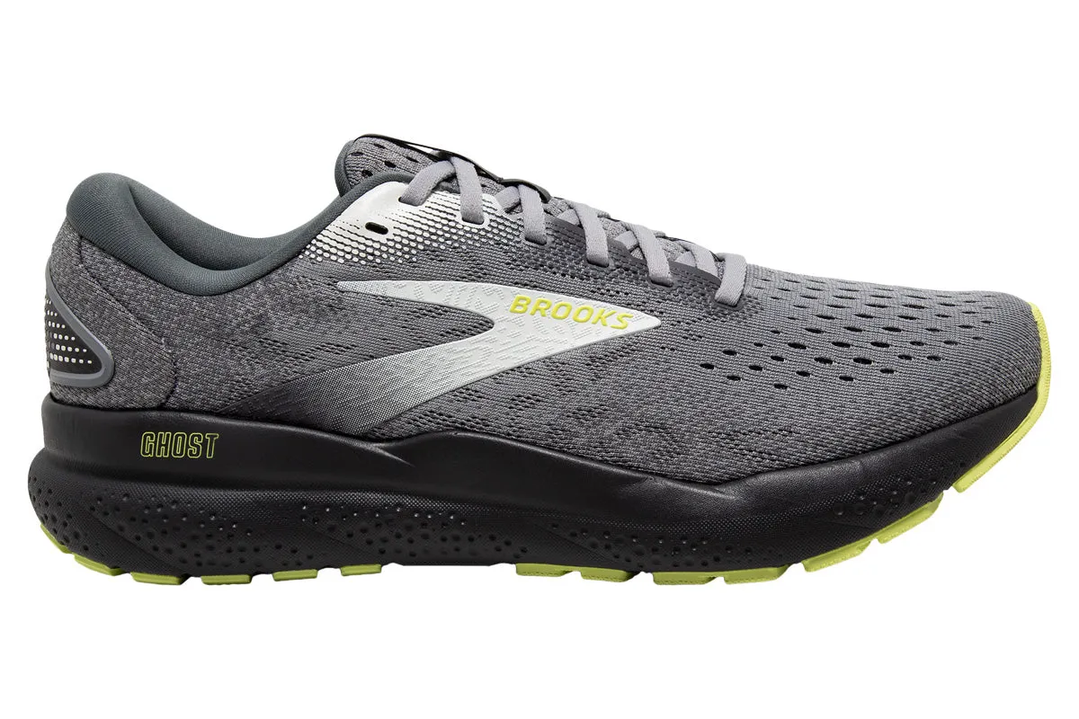 Brooks Ghost 16 B Primer/Grey/Lime Mens