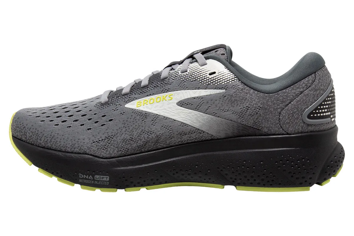 Brooks Ghost 16 B Primer/Grey/Lime Mens