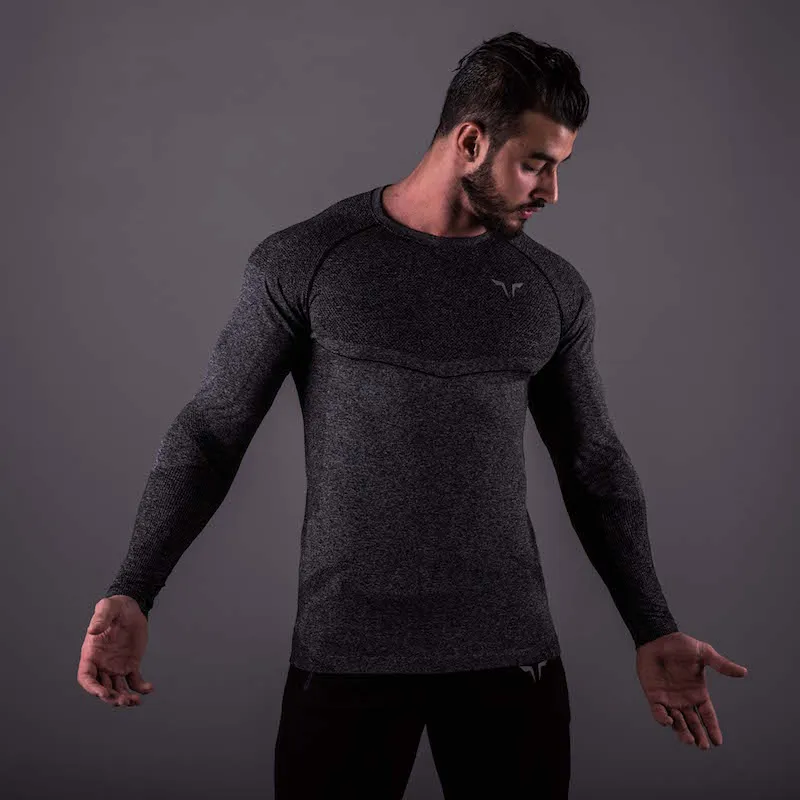 Bundle | 2 Colors x Seamless Dry-Knit Tee - Full Sleeves