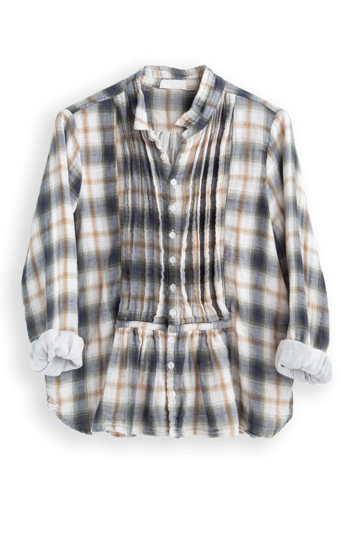 Claudine - Double Cotton Gauze Plaid