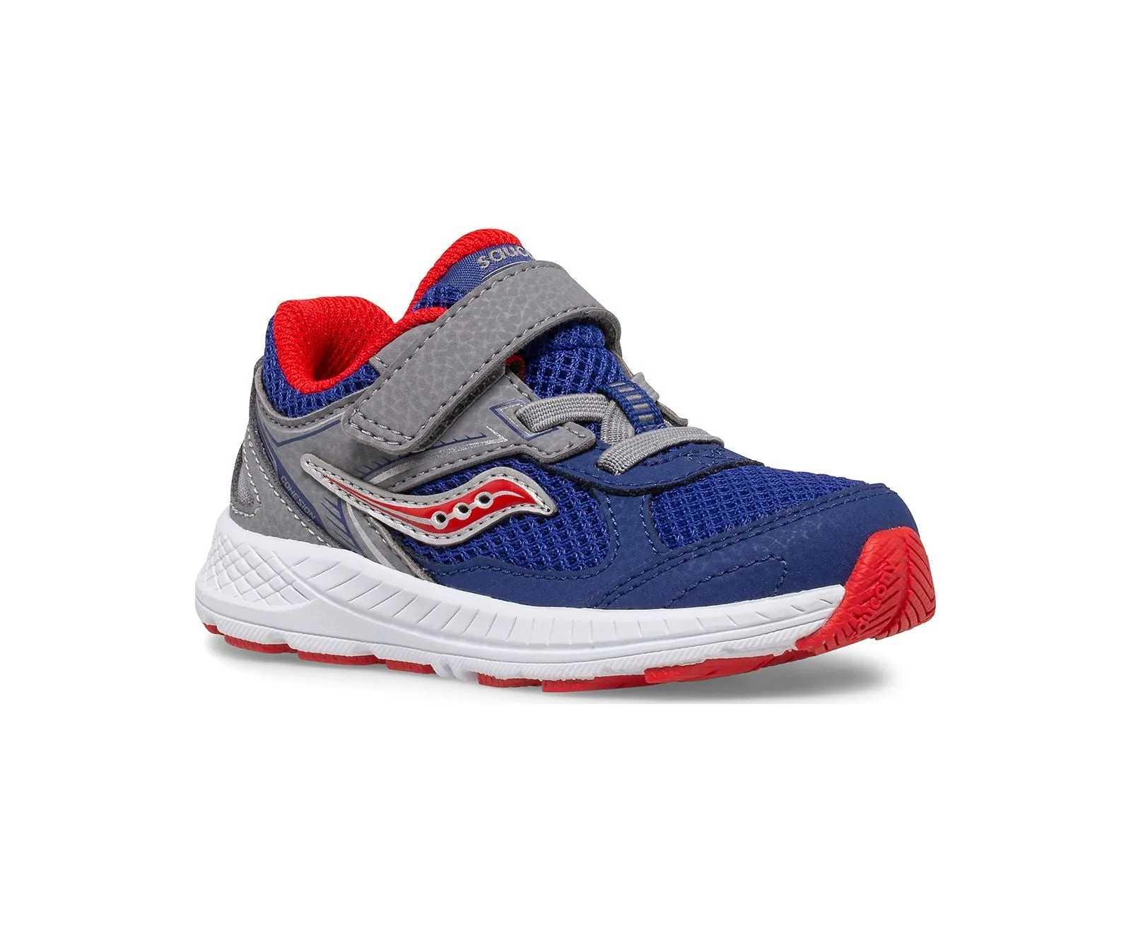 Cohesion 14 A/C Jr. Sneaker Navy/Red (4c-10c)