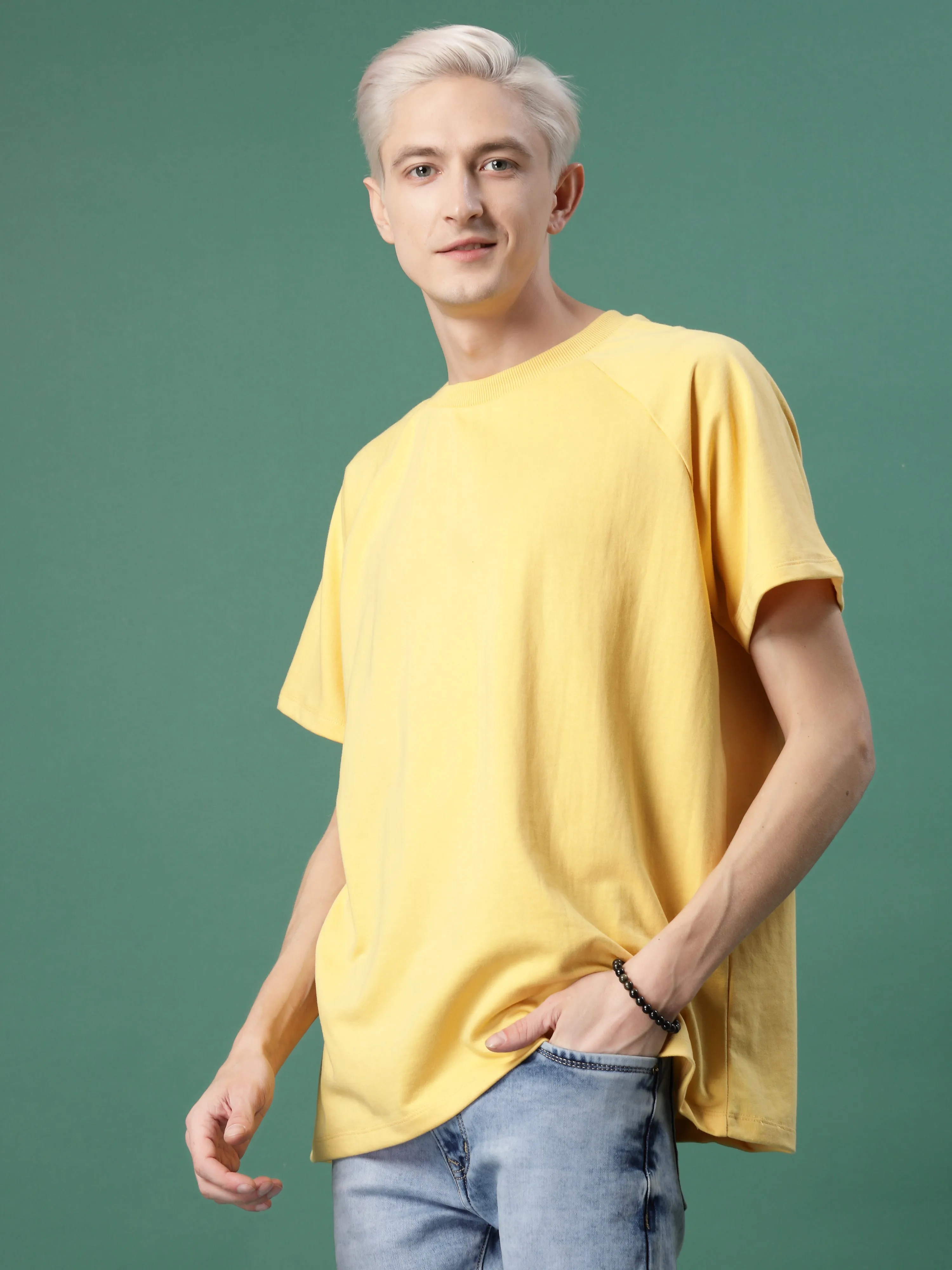 Effortlessly cool Men's Typography Oversized Tees