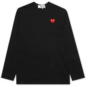 Emblem L/S T-Shirt - Black