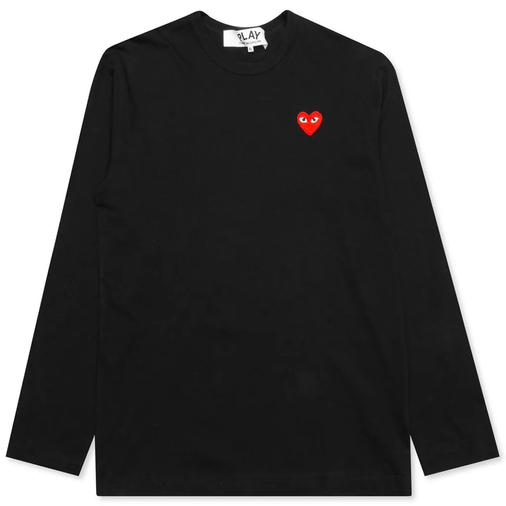 Emblem L/S T-Shirt - Black