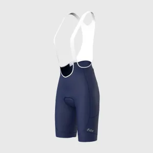 Fdx Duo Blue Women's & Girl's Summer Cycling Cargo Bib Shorts