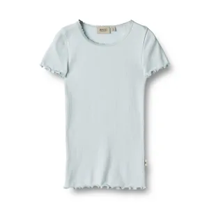 Geripptes T-Shirt Katie Light Blue