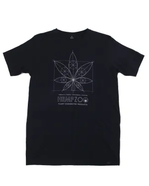 HEMPZOO BLUEPRINT HEMP T-SHIRT ARMOR