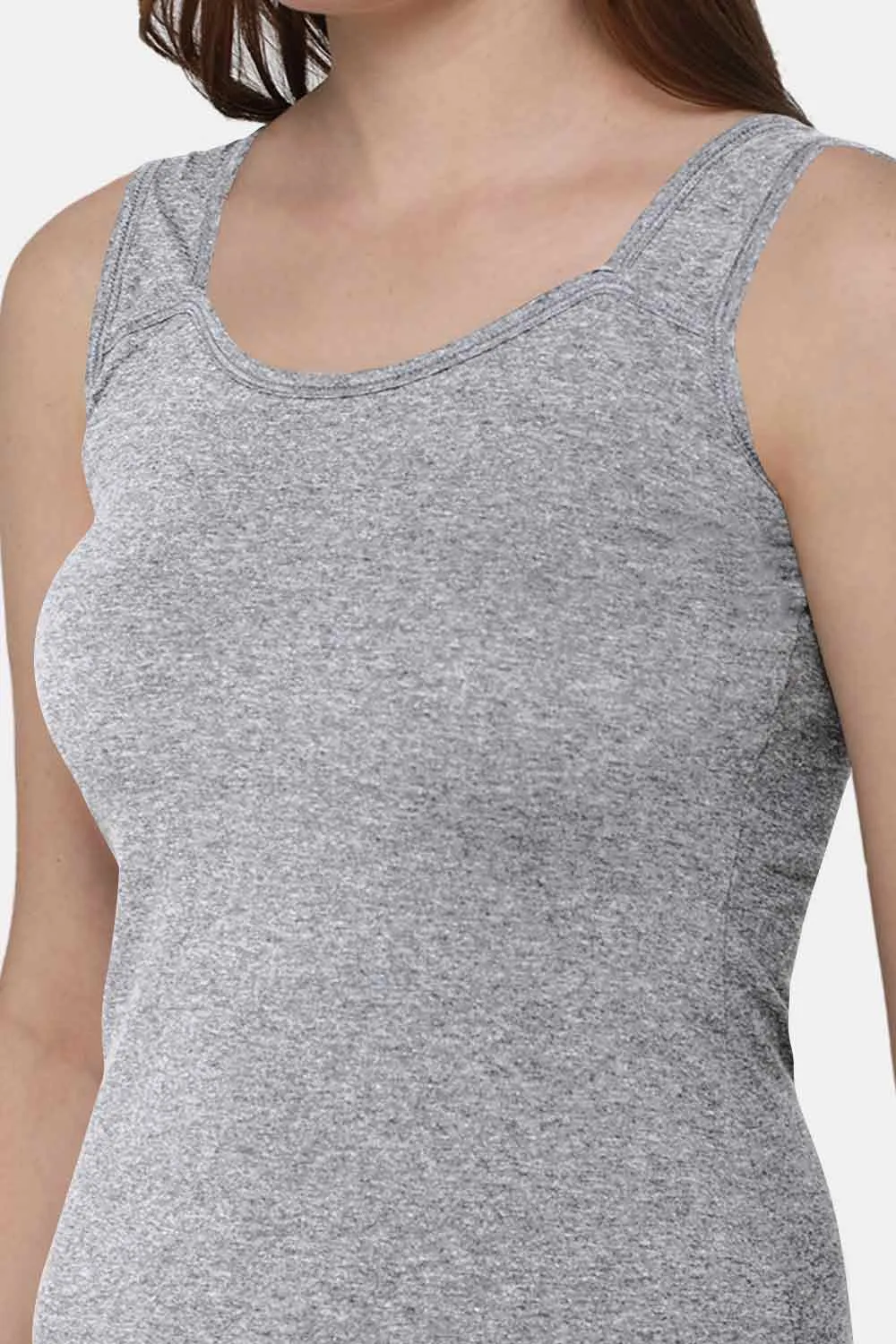 Intimacy Tanktop IN07 - Grey Melange