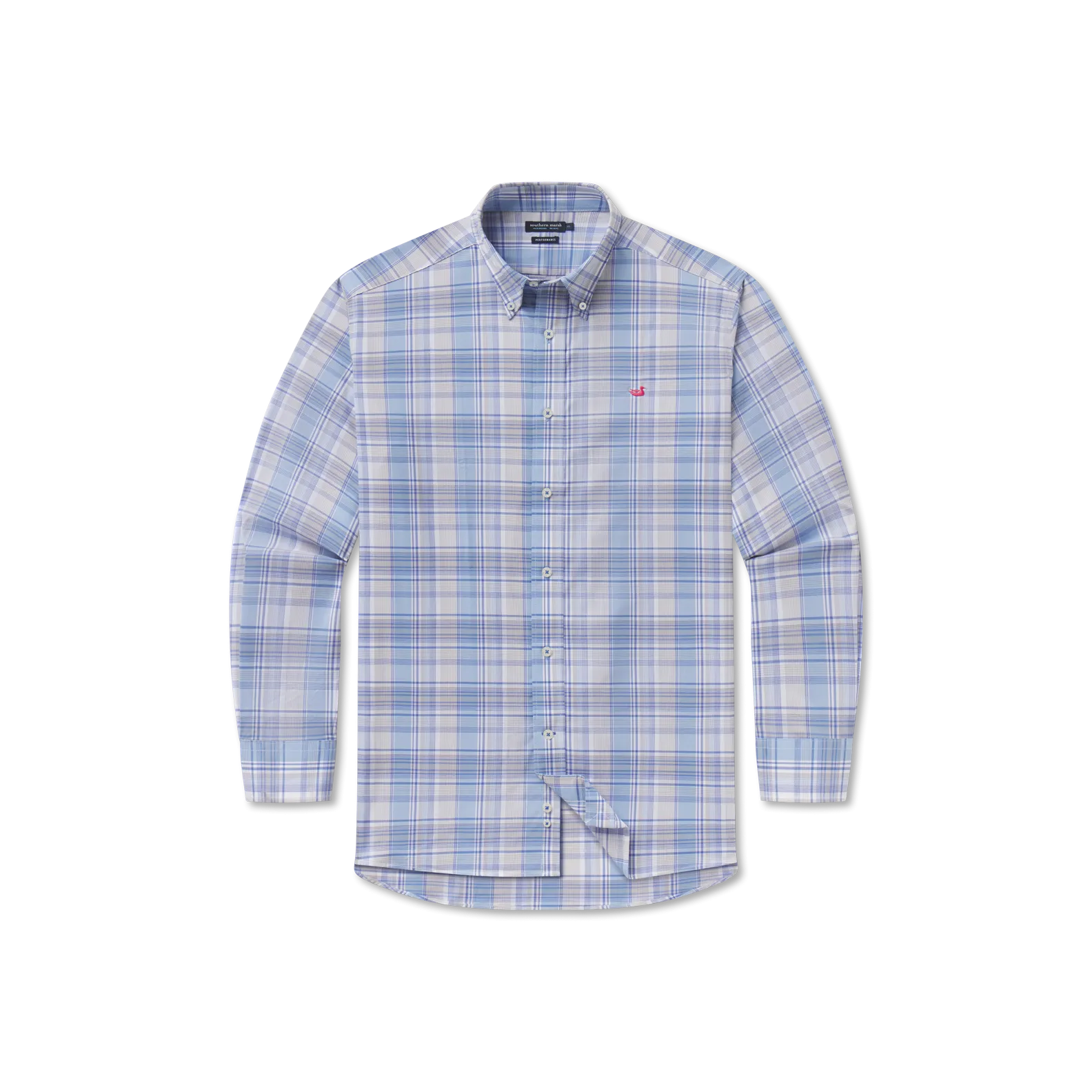 Kershaw Performance Plaid Dress Shirt