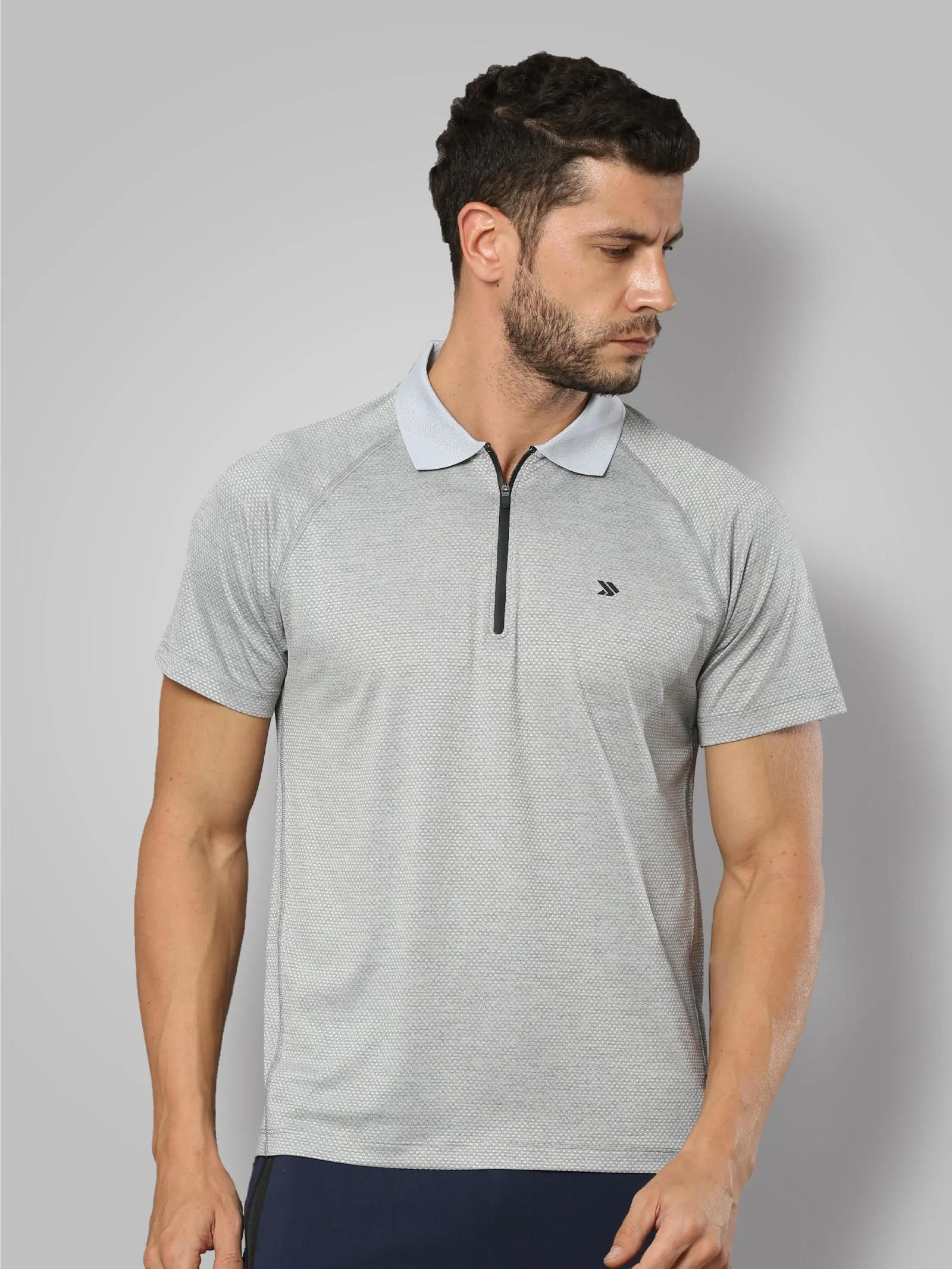 Men's Lightweight Recycled Polyester Polo T-Shirt