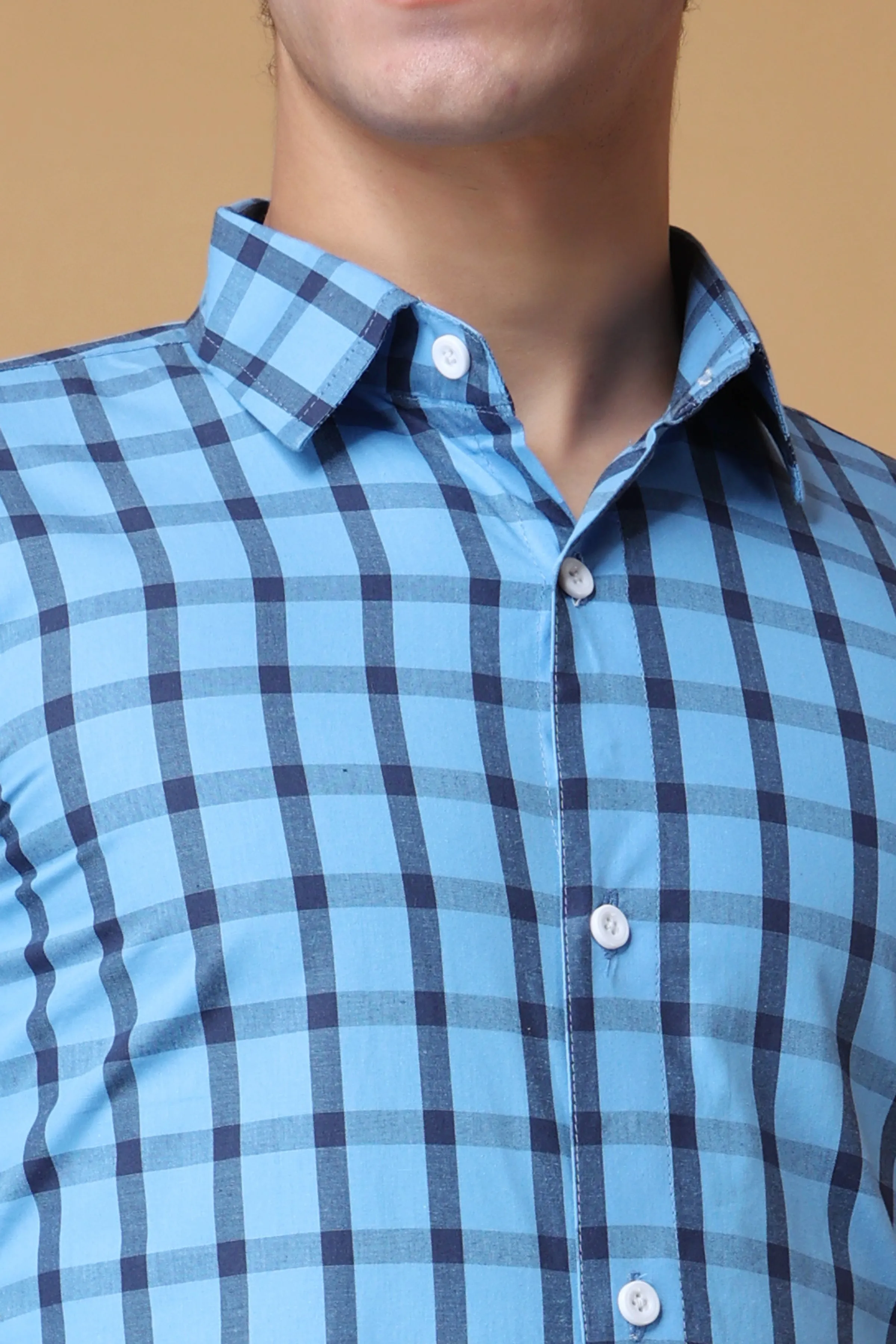 Musical Tones Checked Shirt