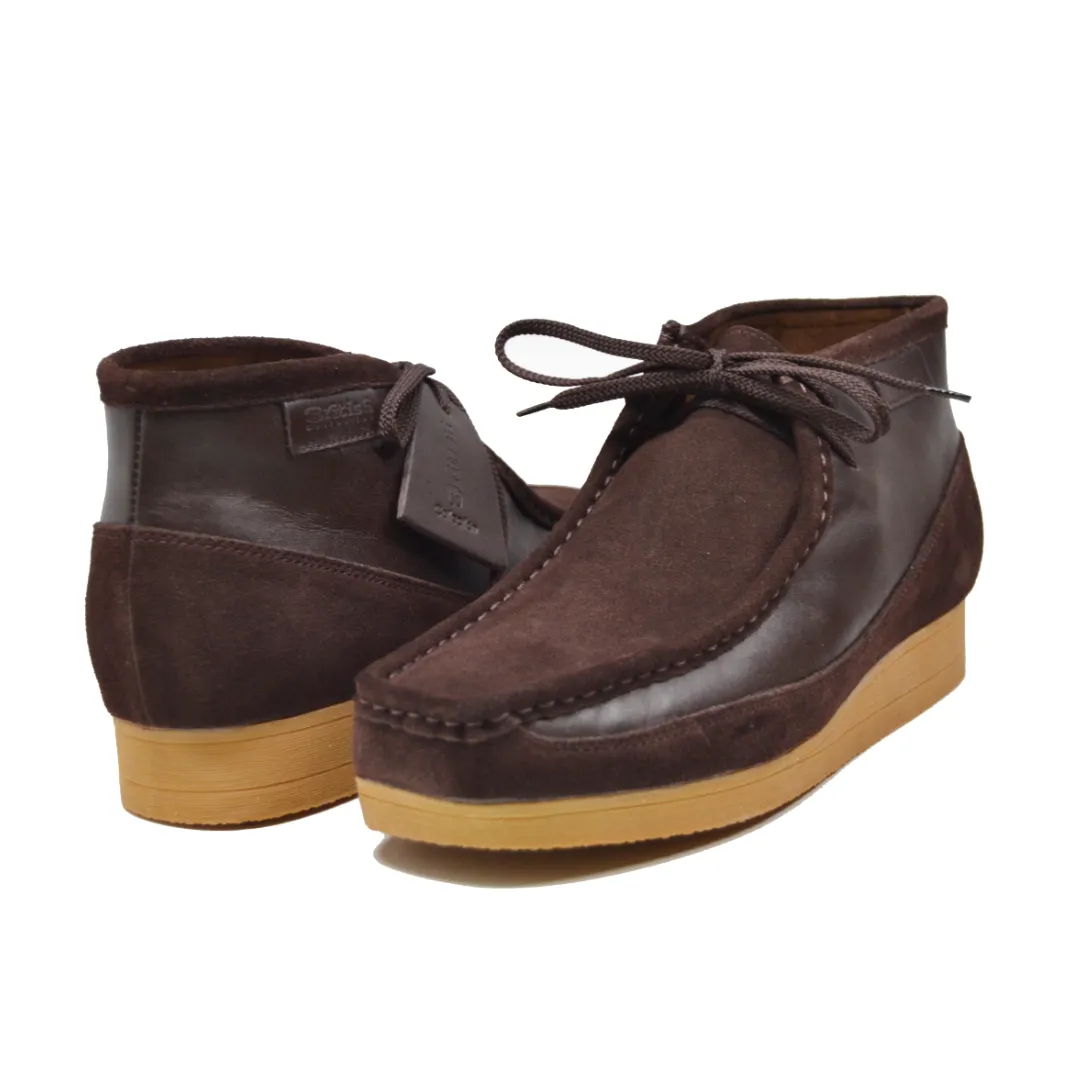 New Castle Suede & Leather Mens Casual Shoe from The British Collection