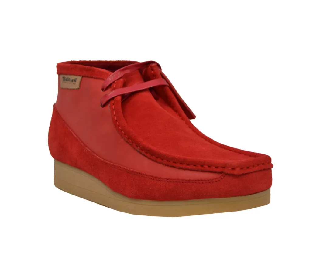 New Castle Suede & Leather Mens Casual Shoe from The British Collection