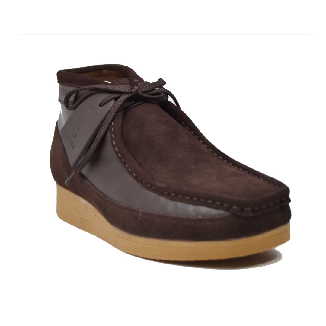 New Castle Suede & Leather Mens Casual Shoe from The British Collection