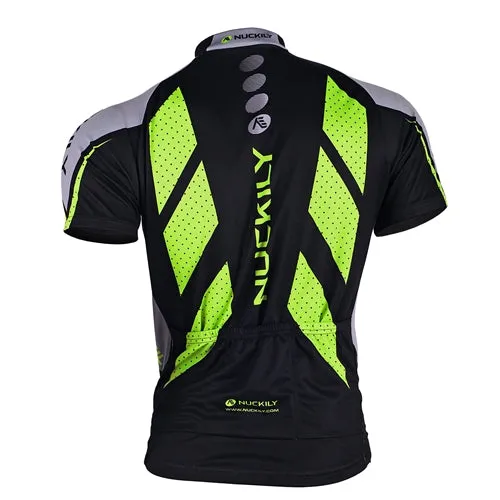 Nuckily Mycycology MA005-MB005 Half Sleeves Jersey and Gel Padded Shorts