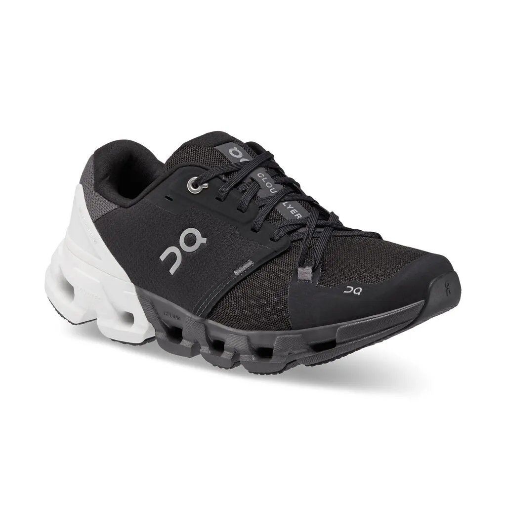 On Cloudflyer 4 Shoe (Women's) Black | White