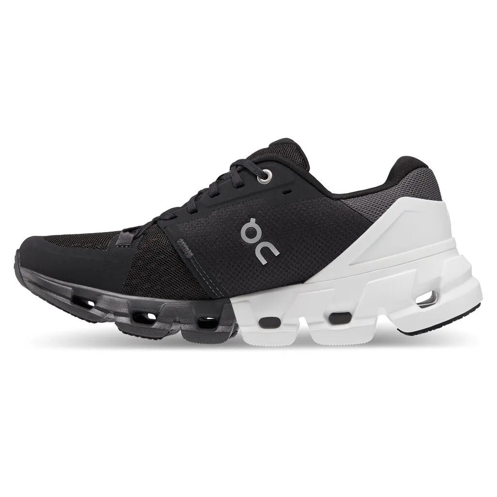 On Cloudflyer 4 Shoe (Women's) Black | White