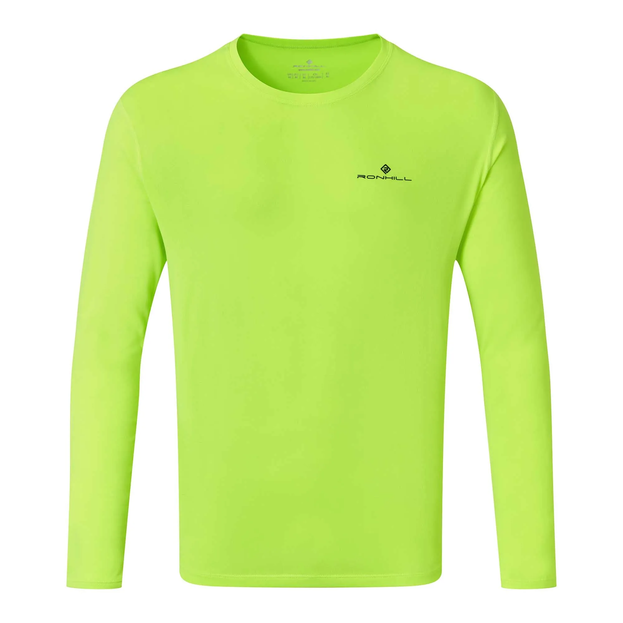 Ronhill | Men's Core L/S Tee - Fluo Yellow