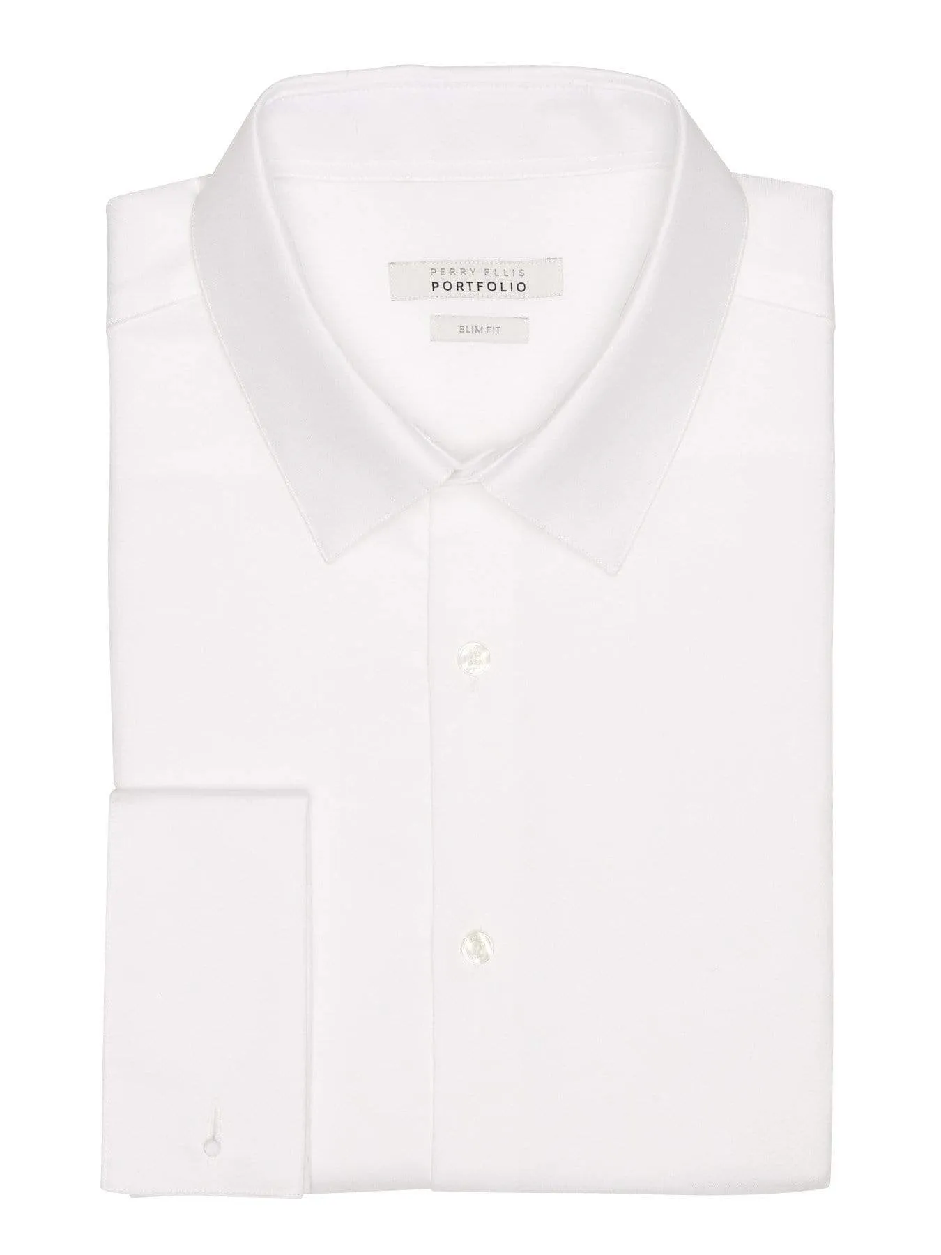 Slim Fit Non-Iron French Cuff Dress Shirt