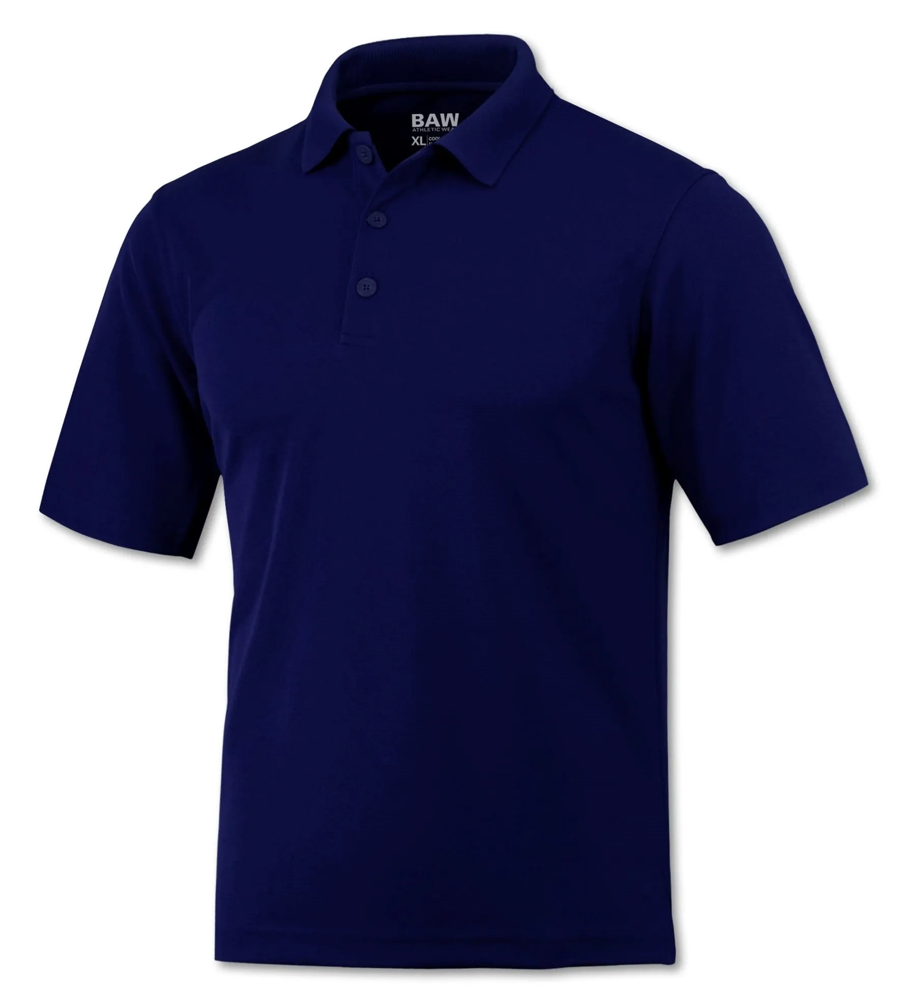 Solid Cool-Tek Polo Shirts