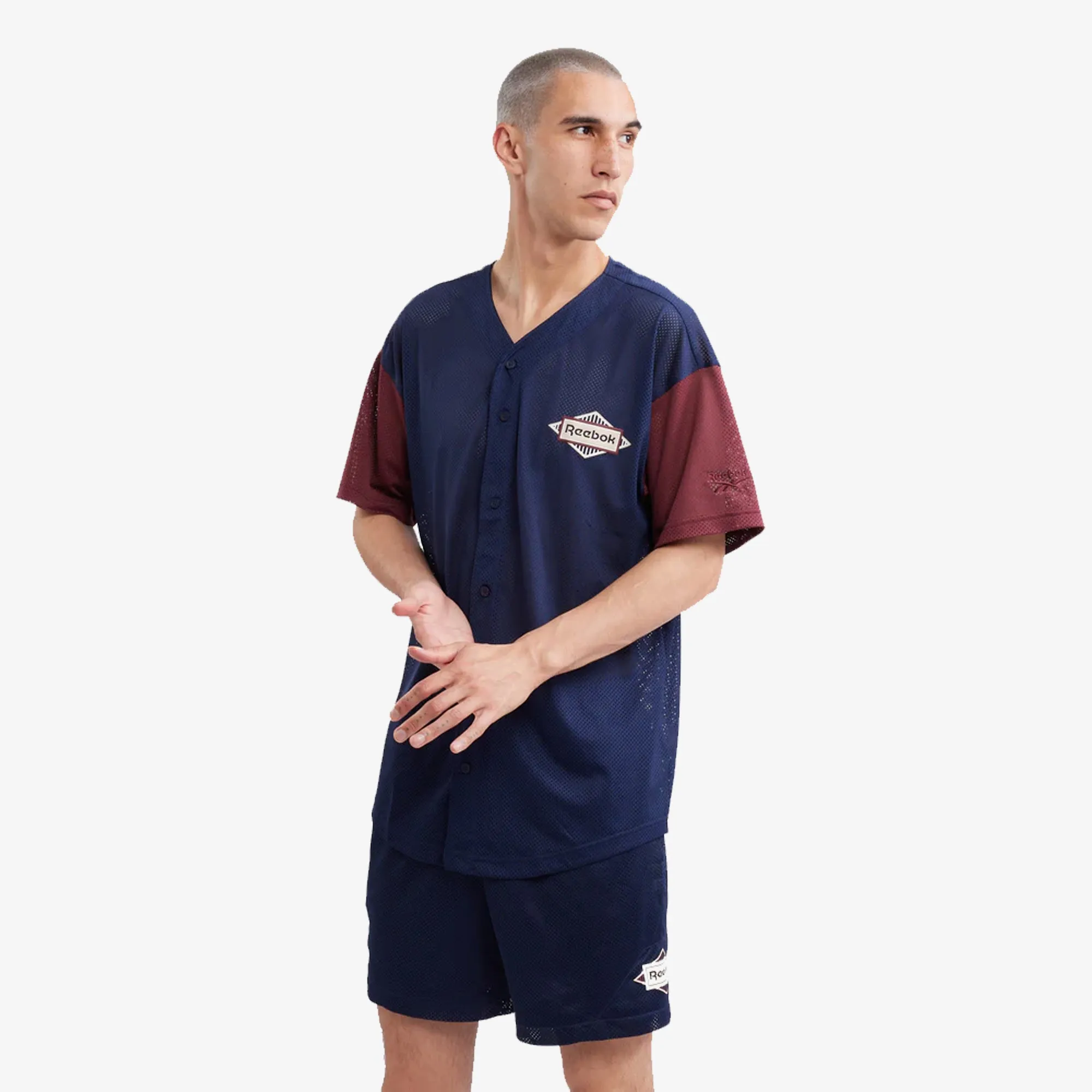 SPORTING GOODS BASEBALL JERSEY 'VECTOR NAVY'