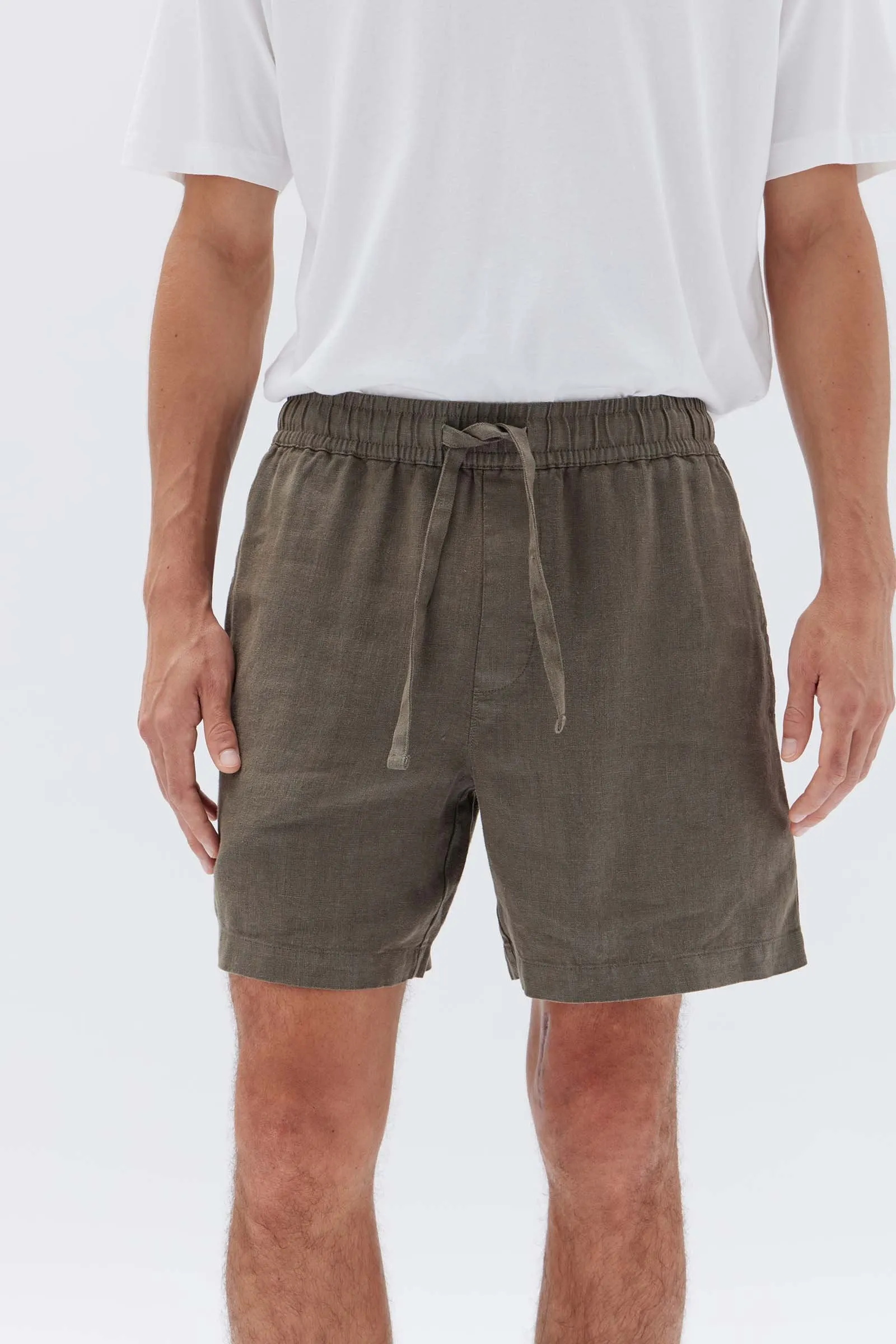 Tide Linen Shorts