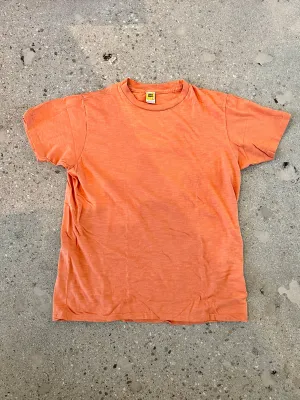 Velva Sheen Terracotta Rolled T-Shirt