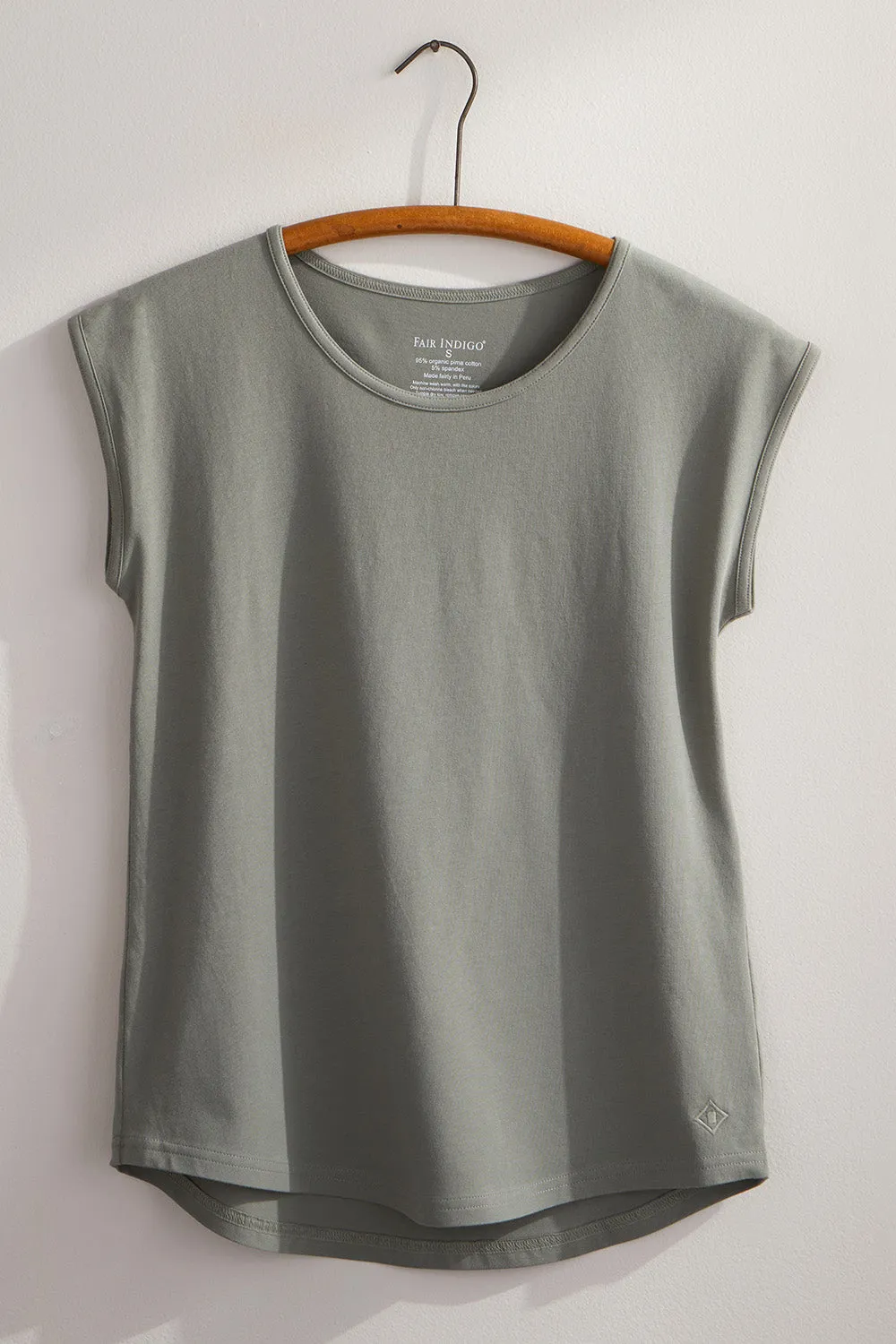 Women's Organic Cap Sleeve Easy Tee