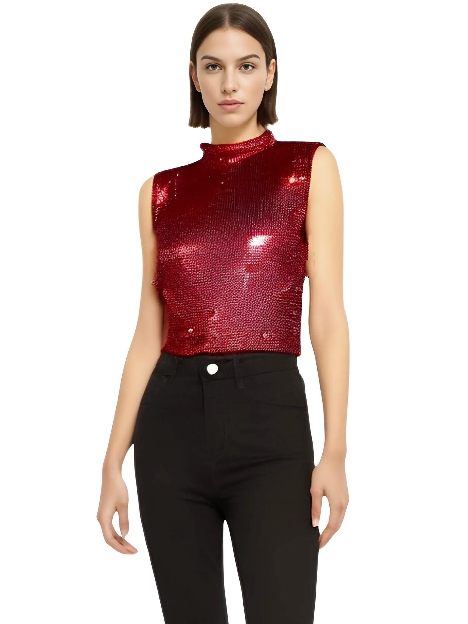 Women's Rhinestone Top